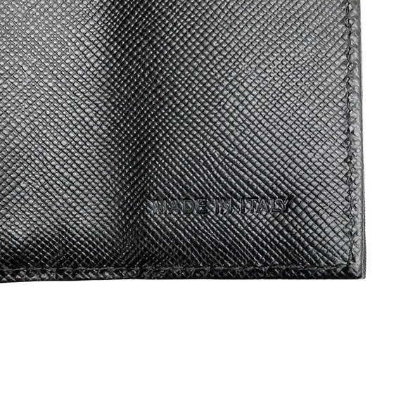 Prada Black Tessuto Tri Fold Wallet - Picture 7 of 7